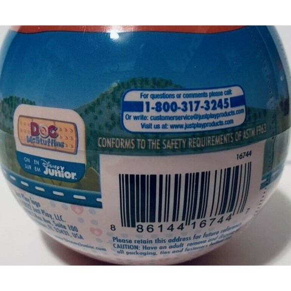 Doc McStuffins Ornament Collectible Mini Figure Capsule Disney Junior Doc is 10 - Picture 6 of 8